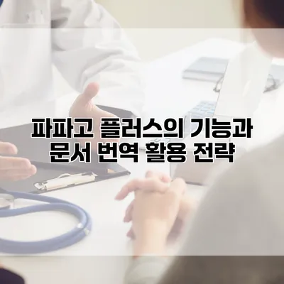 파파고 플러스의 기능과 문서 번역 활용 전략